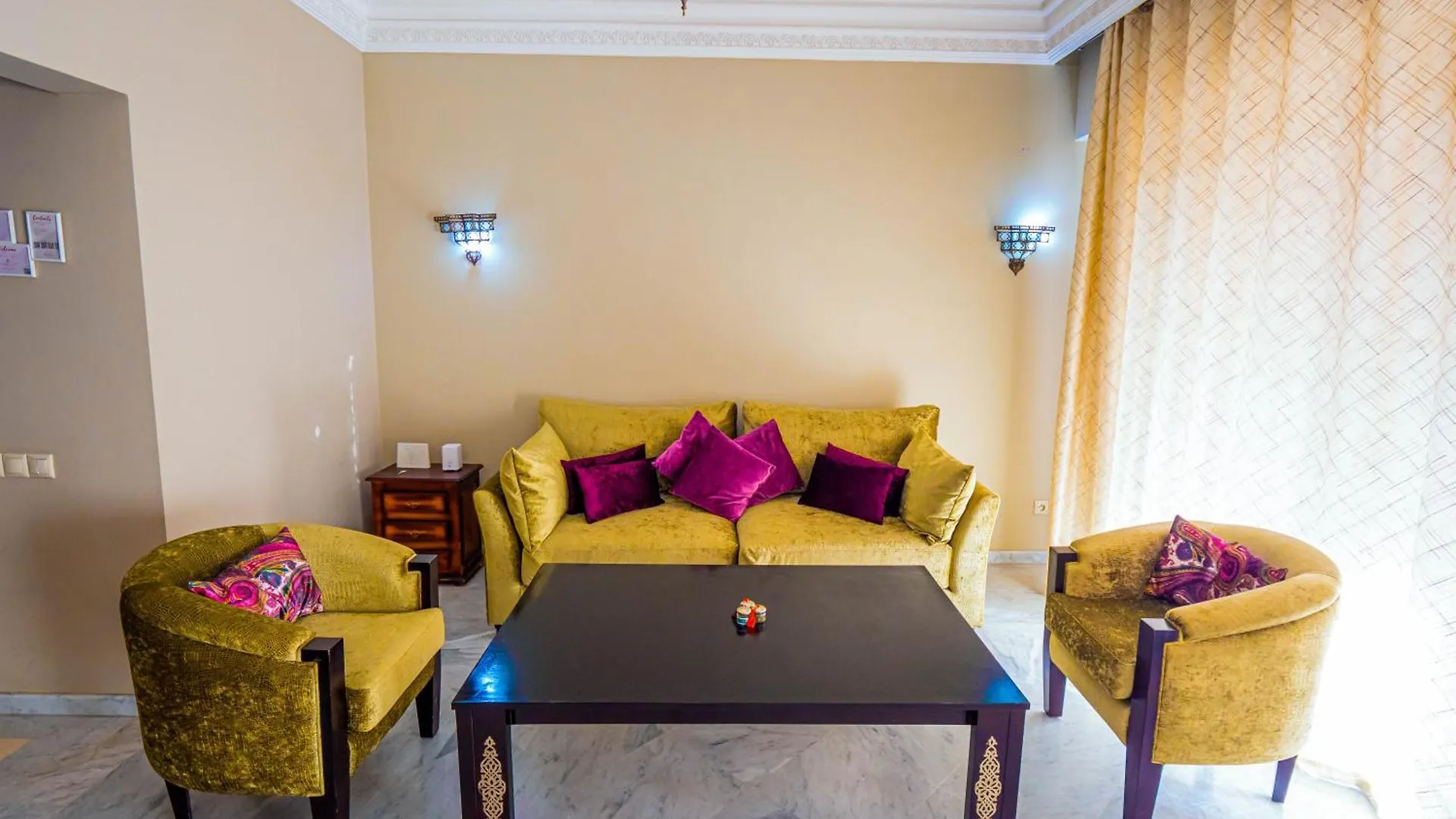 شقة Top Location, Elegance, View & Comfort مراكش